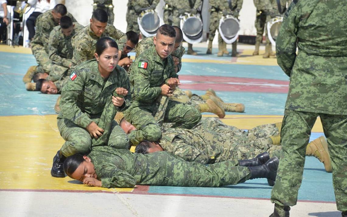 Al state a la Marina y forma parte de la Guardia Nacional El